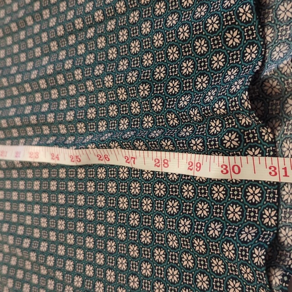 J. Jill A-line midi skirt in "sweet clover" geometric print size XS - Picture 7 of 8